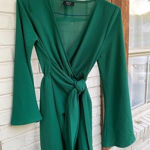 Emerald green Vici Collection dress